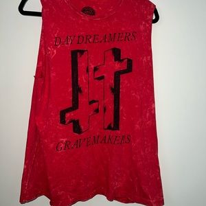 Red shirt from urban outfitters